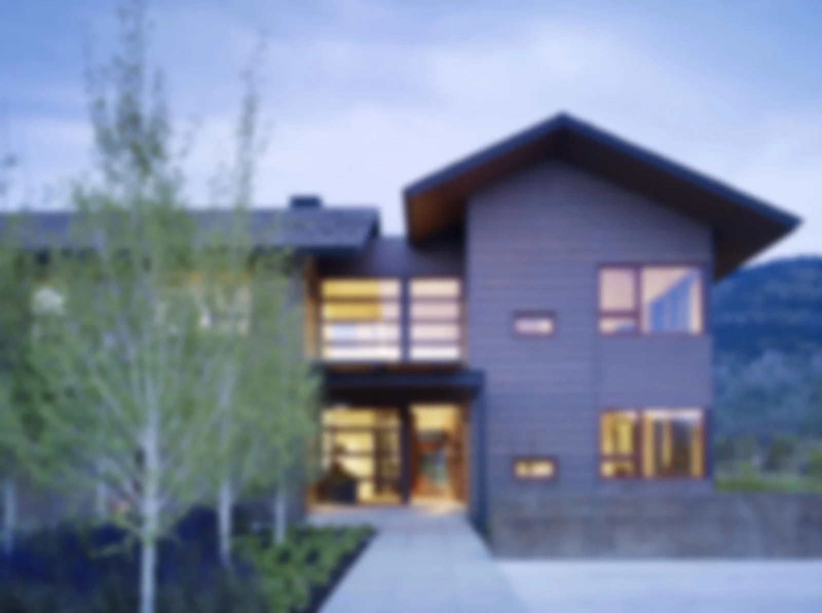 Wood-sided home exterior shown as architectural inspiration